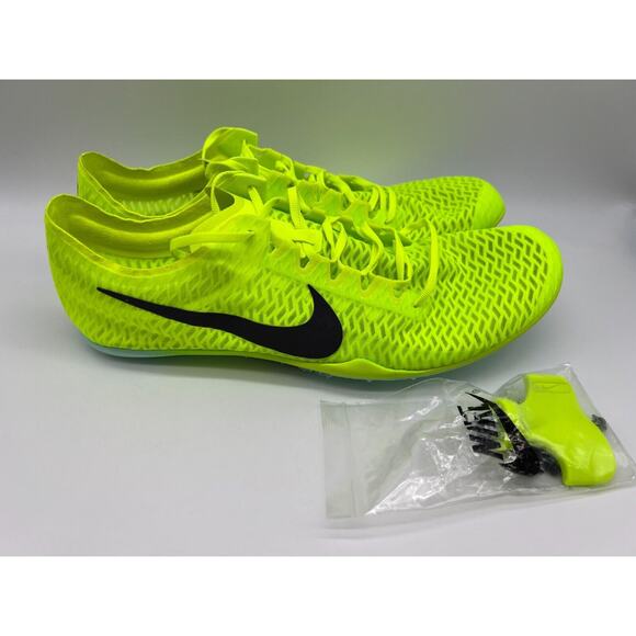 Nike Zoom Mamba V Track Spikes Shoes Volt Green DR9945-700 Men's Size 12 NEW - Picture 12 of 12